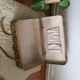 Pretty leather suitcase from the 40s/50s
