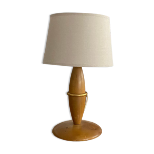 lampe bois moderniste