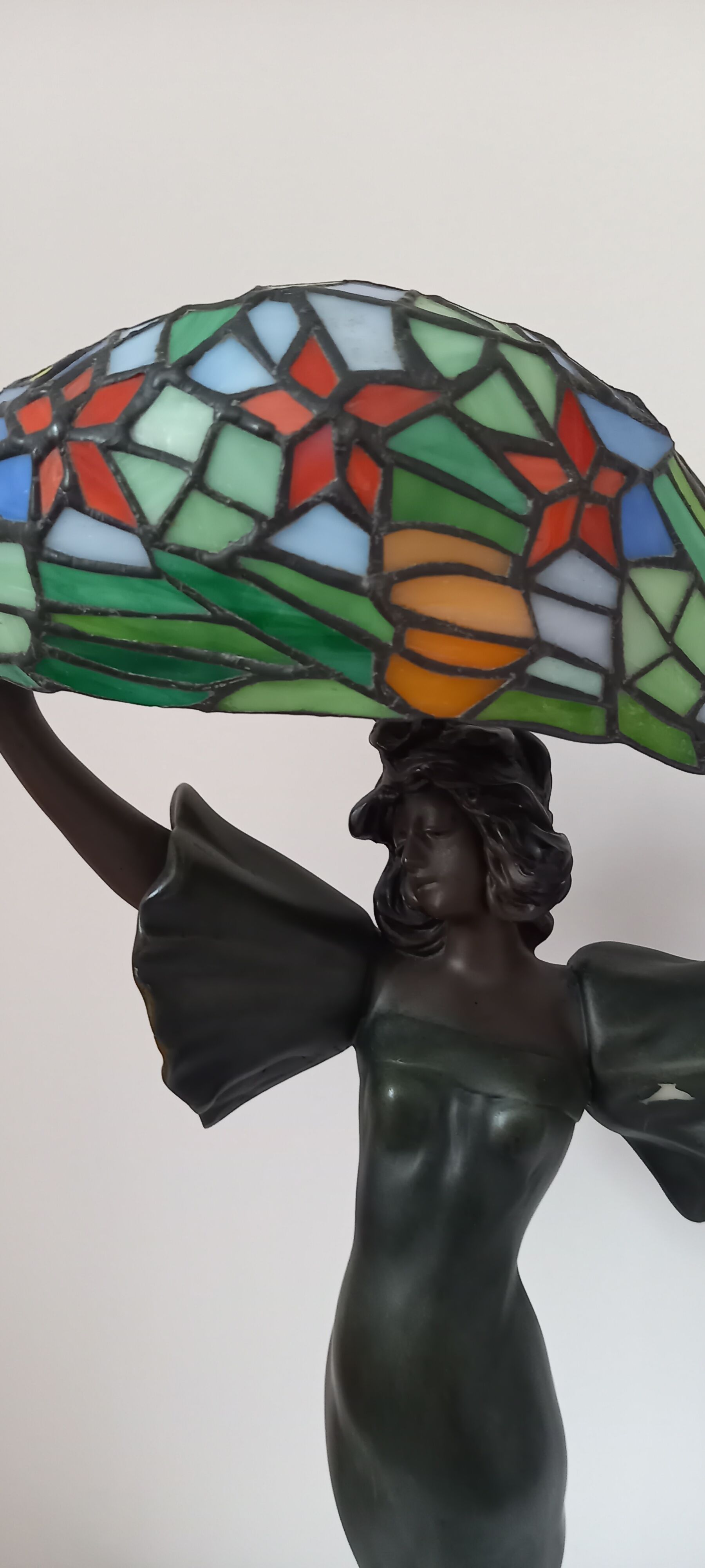 Lampe Style Tiffany vitrail