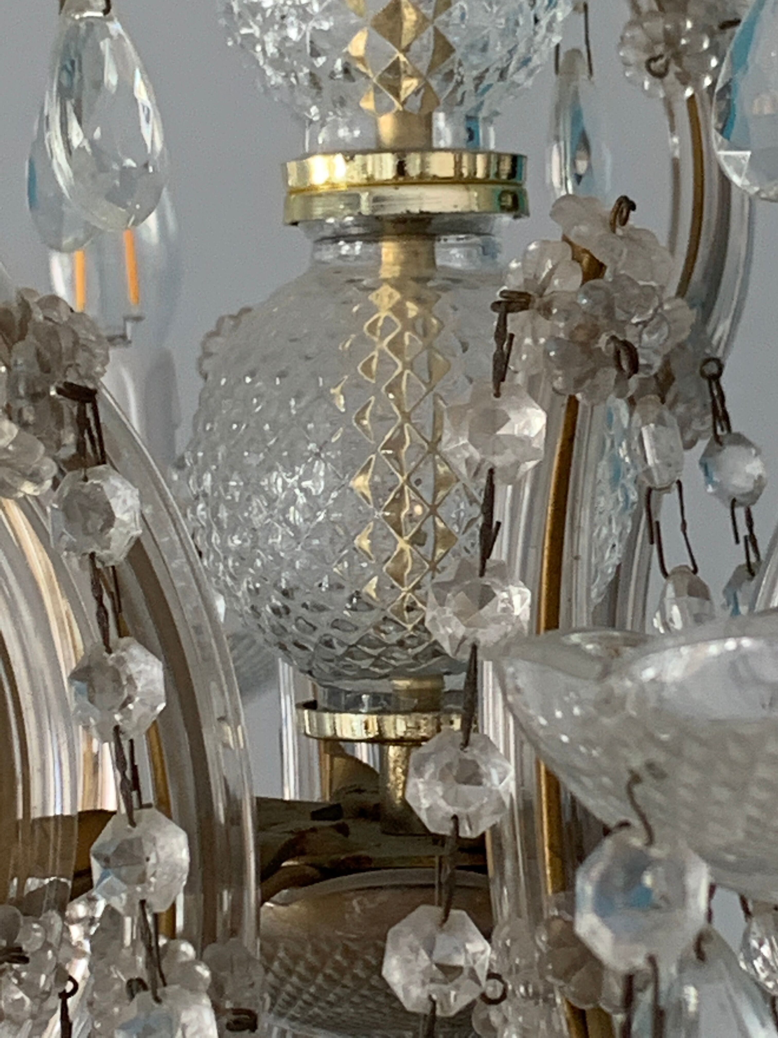Lustre Marie Thérèse, 8 pampille fires, 1970