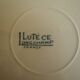 Set of 2 Terre Fer Longchamp Lutèce antique French plates
