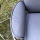 Stressless City armchair with footrest/ottoman, grey