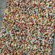 Vintage woven wool rug