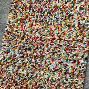 Tapis vintage en laine tissée