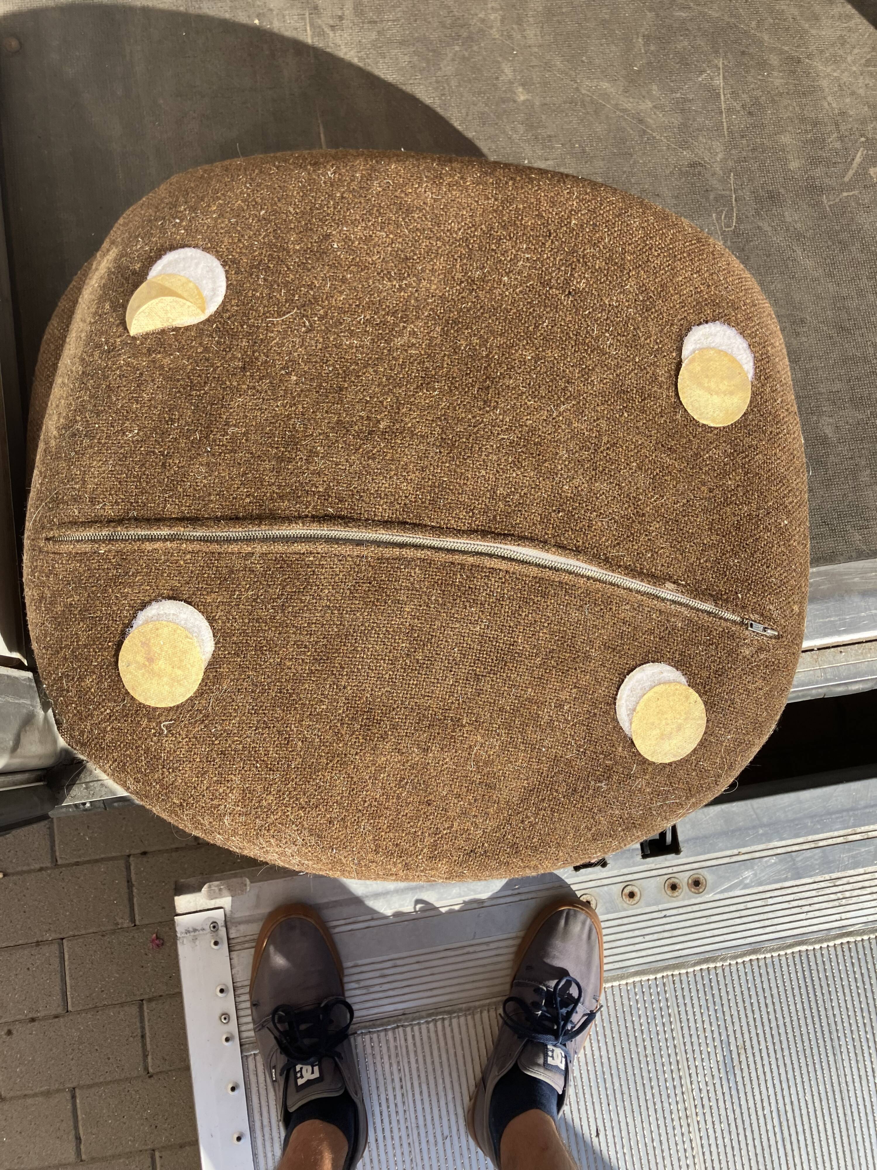 8x original Knoll Tulip dining chairs Eero Saarinen