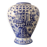 Hand-painted ceramic vase, Portugal