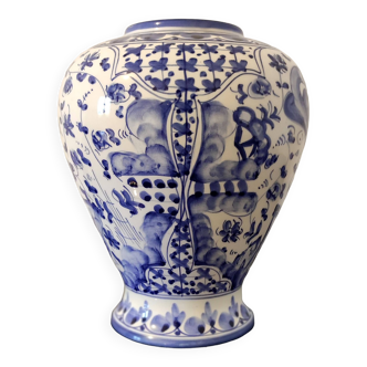 Vase en céramique peinte à la main, Portugal