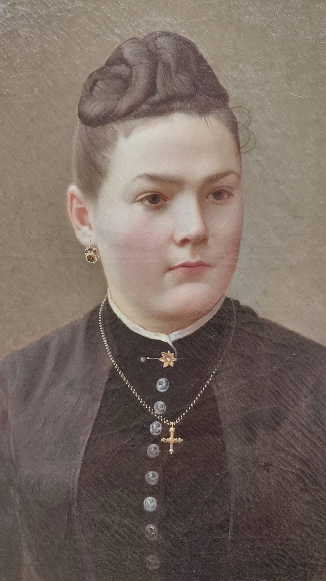 Oil painting - portrait