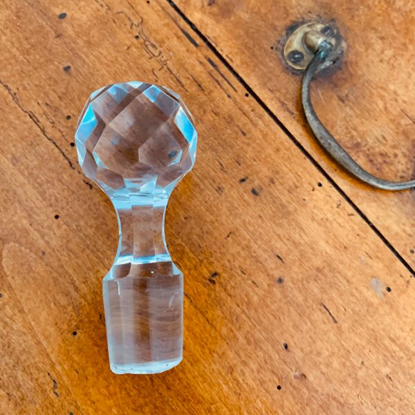 Carafe à cognac / à whisky en cristal de Baccarat