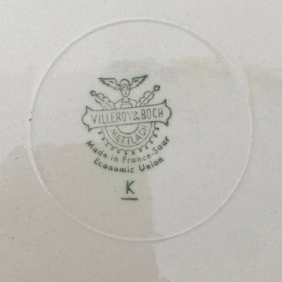 Villeroy and Boch vintage 50's dessert service