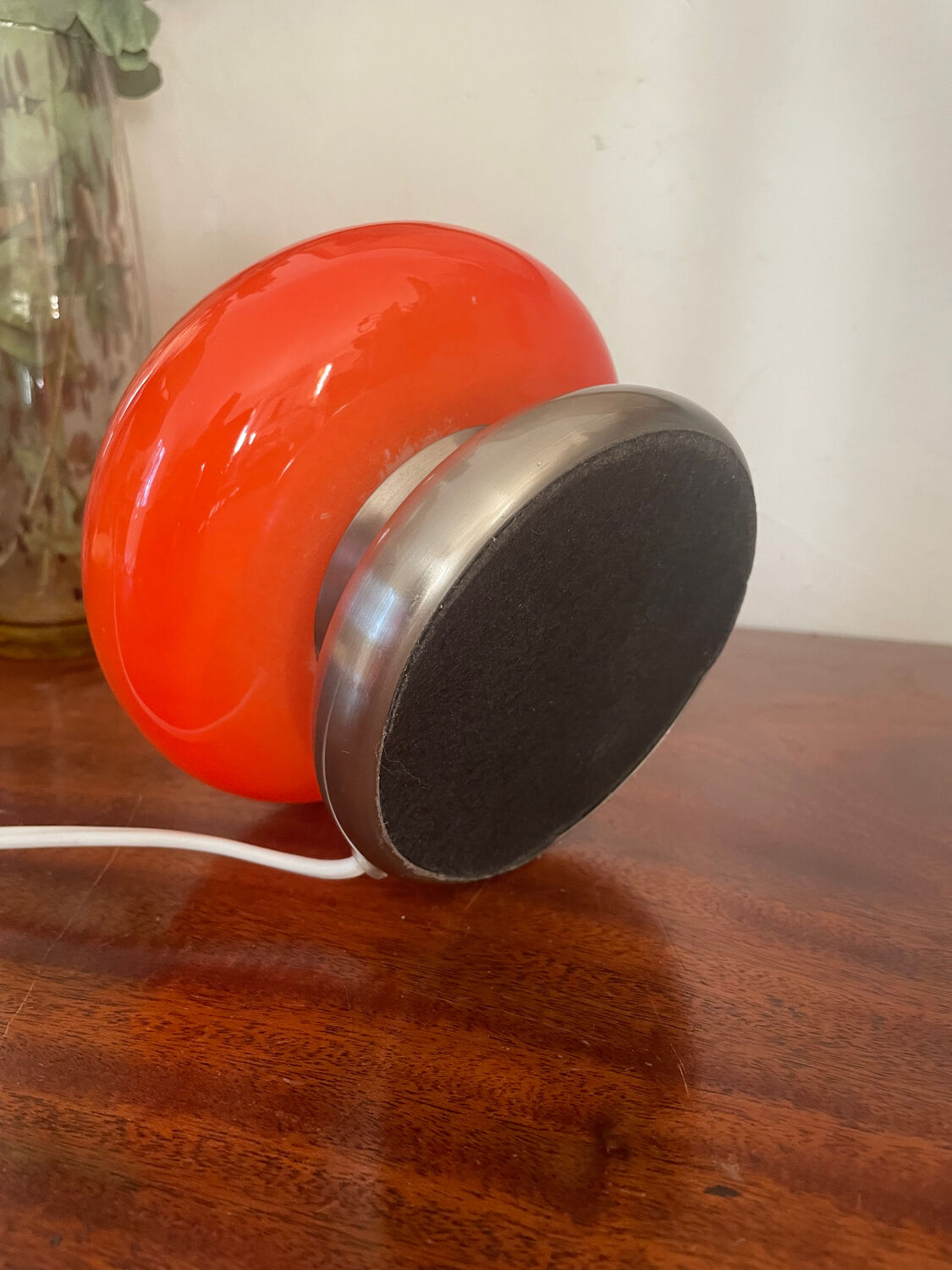80s tactile mushroom lamp