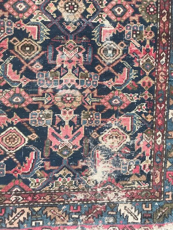 Old carpet north west Persian 100x298 cm