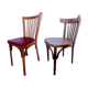 Set Baumann 60 year vintage Bistro chairs