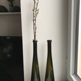 Vintage soliflores bottle duo 70s