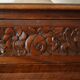 Solid walnut chest of drawers from the early 20th century.
