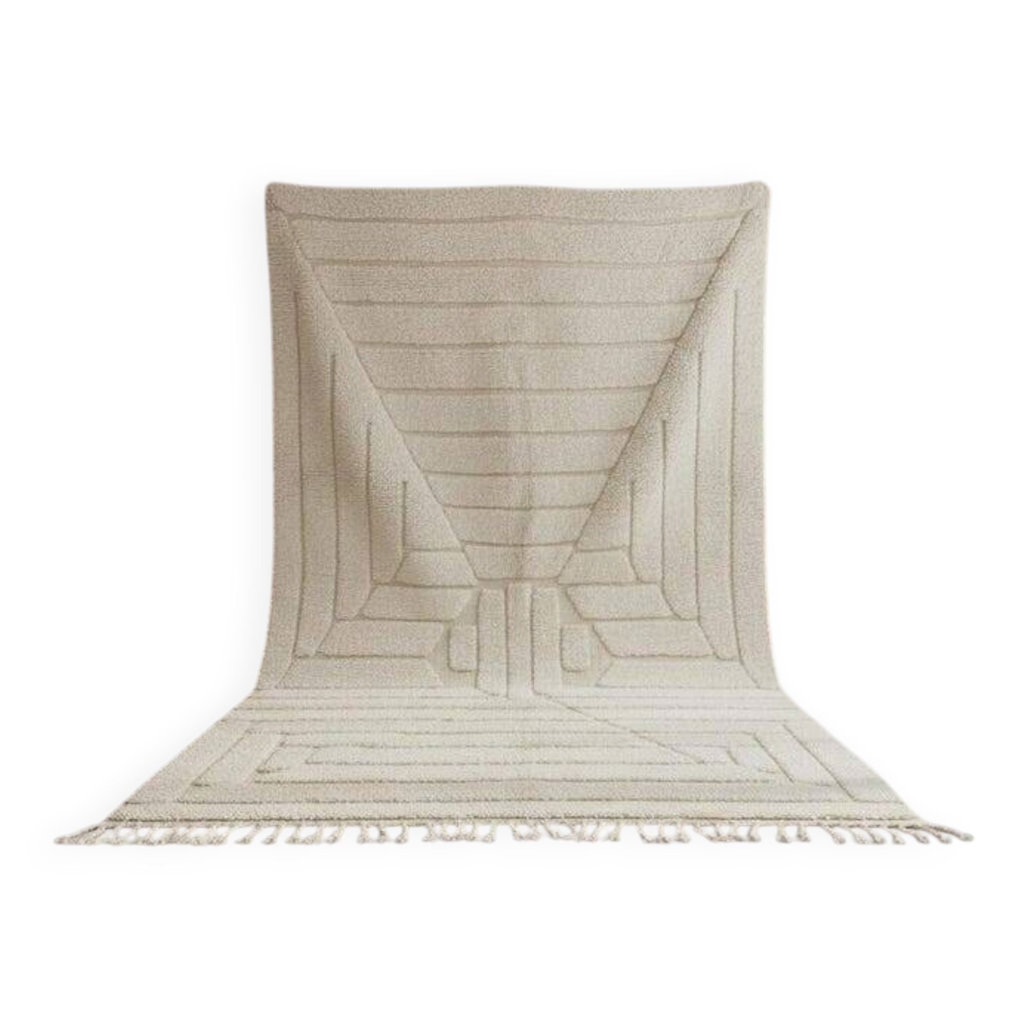 Handwoven Berber rug 150/250 cm