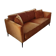 Elico sofa from Moulins – French manufacturing – Caramel colour