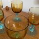 6 verres en cristal de Portieux