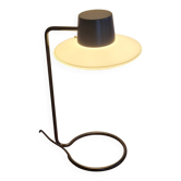 AJ Oxford Table Lamp - Arne Jacobsen 1963 - Black steel and frosted glass
