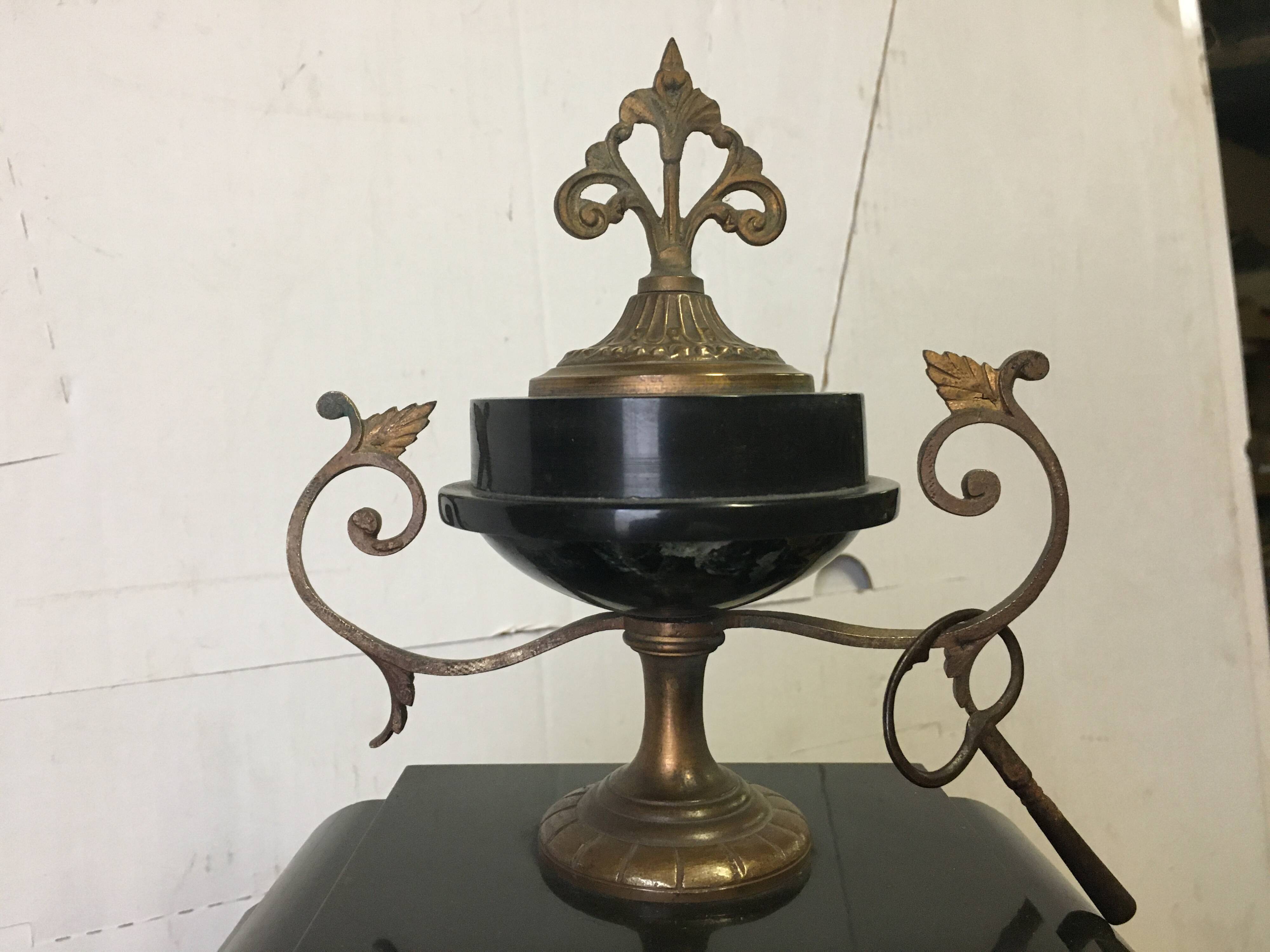 Antique clock p japy & cie 1878