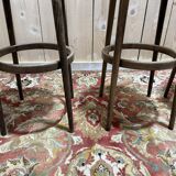 Suite de 4 tabourets de bar 1960