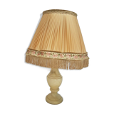 Lampe à poser en albâtre vintage