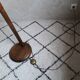 Lampadaire en bois design hollandais par Steinhauer