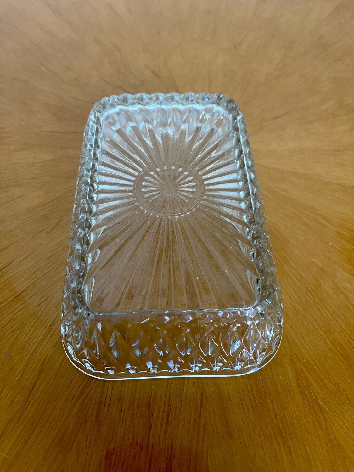 Vintage glass dish 1960