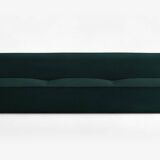 Minimalist danish green 3-seater sofa “Hood” by Common Seating
