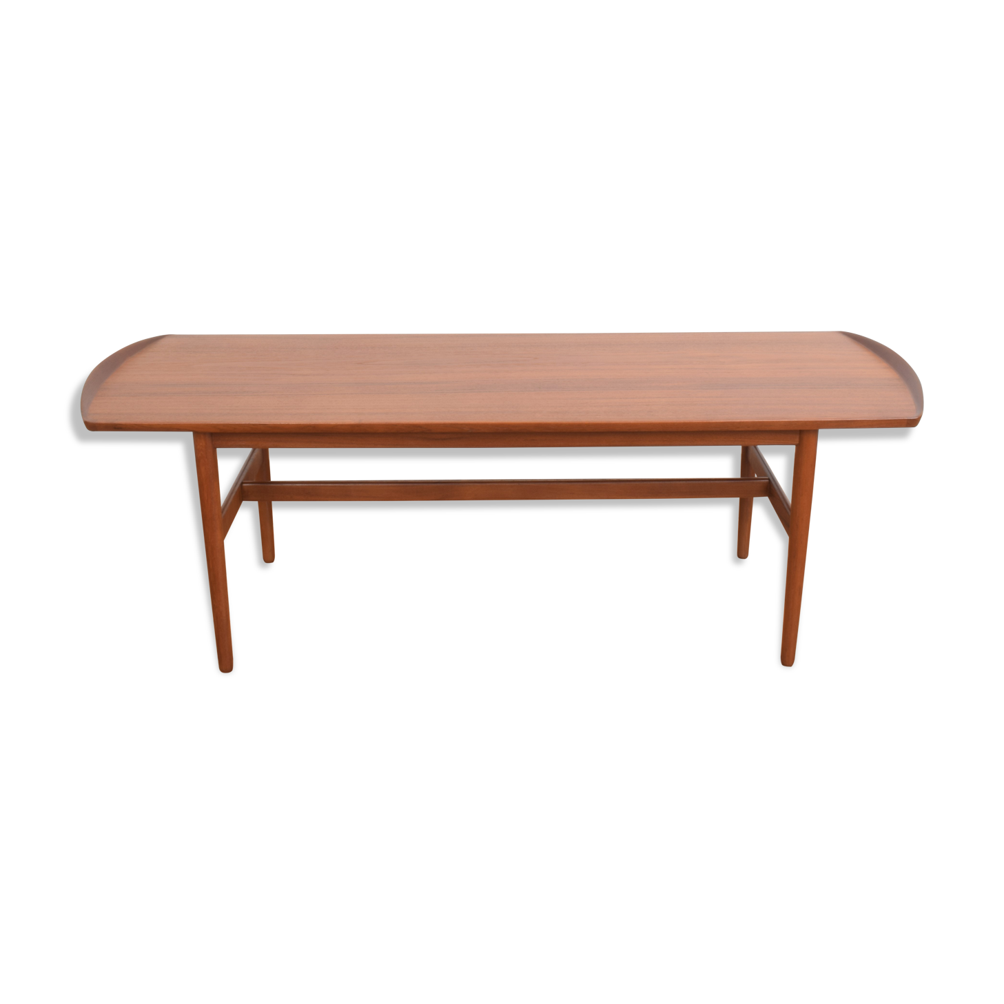 Mid-century danish teak coffee table from bovirke, 1960s.