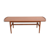 Mid-century danish teak coffee table from bovirke, 1960s.