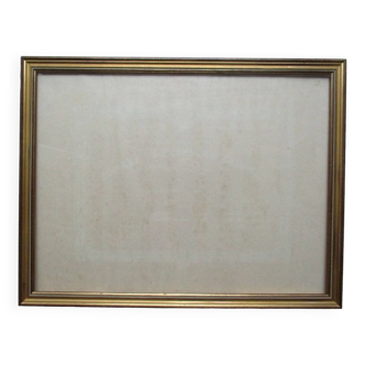 Vintage gilded wood frame for 31 x 41cm subject