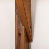 Danish mid-century walnut shelving unit in the style of Poul Cadovius, 1960s