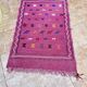 Tapis berbère en laine fait main : Tapis de sol marocain Kilim Boho