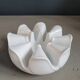 Pair of Bavarian porcelain candlesticks, Seltmann Weiden