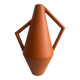 Large "Kora" vase by Studiopepe for Atipico – Orange ceramic