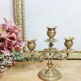 Brass candlestick / candelabra