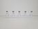 Vintage Space Age Domino Wall Lamp in White from Targetti Sarkey, 1970s