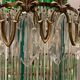 Vintage Italian Crystal Chandelier, 1940s