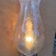 Pair of murano glass and chrome brass wall lights by keuco