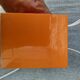 Orange Clock Alarm Clock Flip Flap Counter ARTIN Lamellae