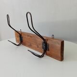 Vintage wall coat rack