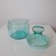 Blue glass candy