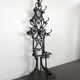 Cast iron coat rack for the cloakroom.