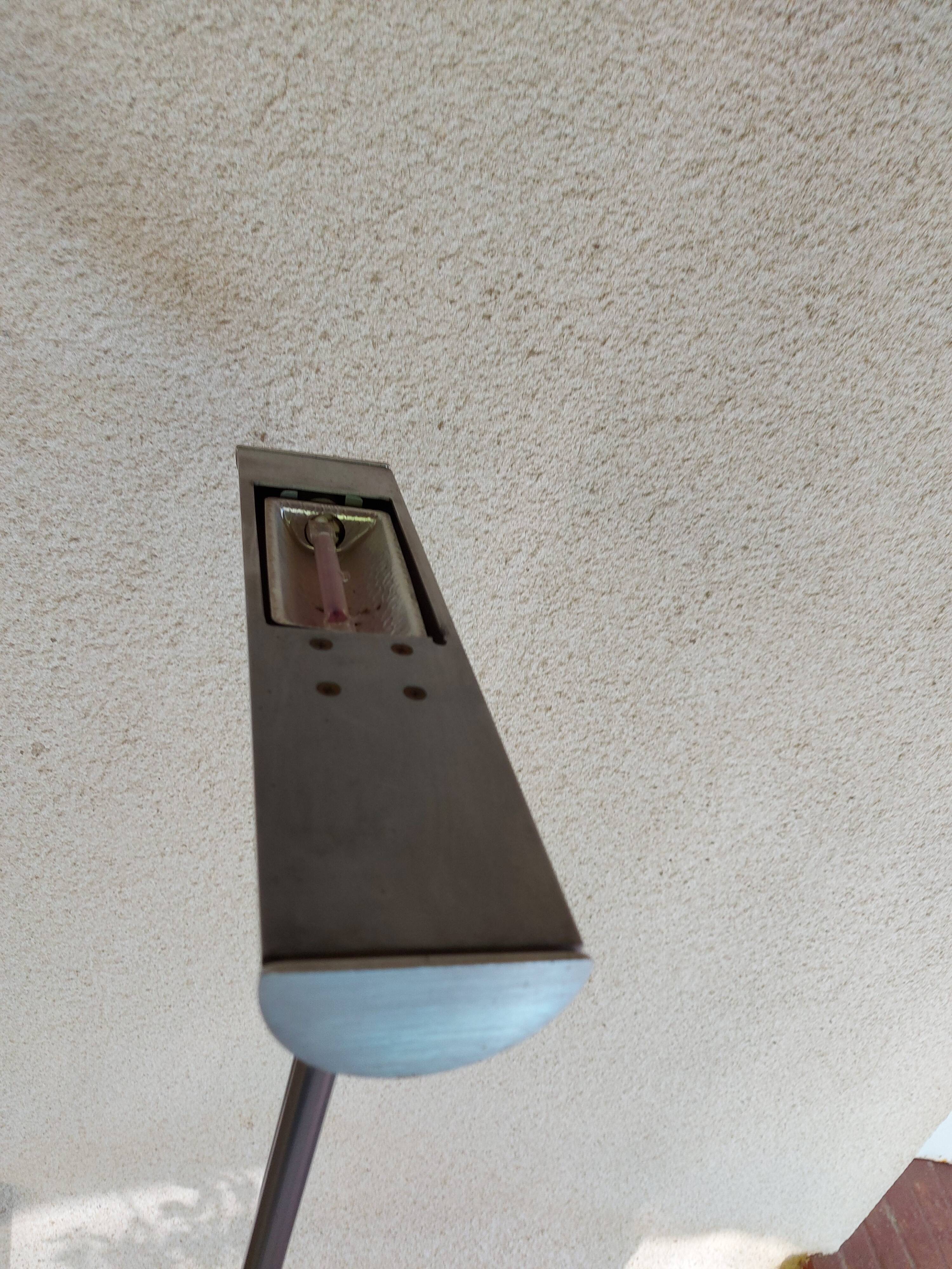 Italian lamppost Relco design Gianfranco Frattini