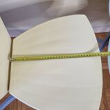 Pair of folding chairs viva, italian design, lucci orlandini for calligaris
