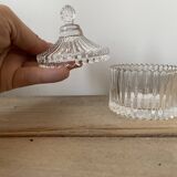 Small glass candy dish