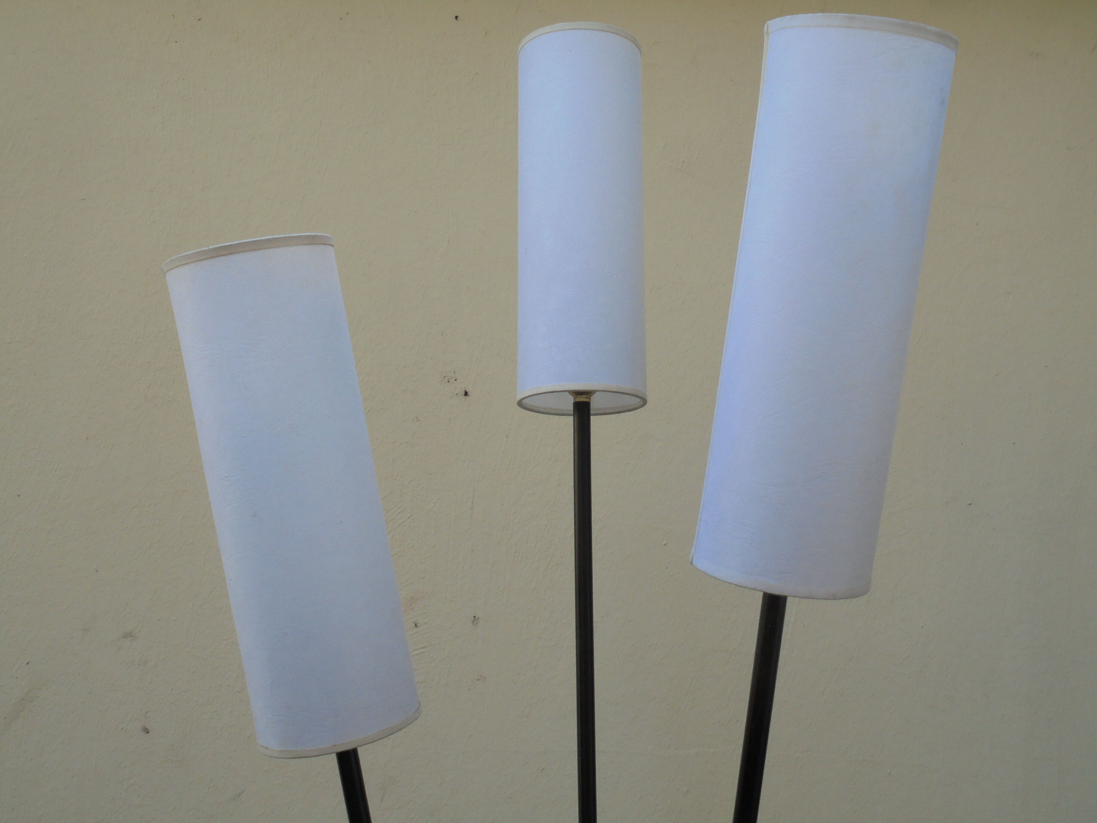 Lampadaire 3 branches modulable des années 50