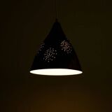 Finnish Mid Century Brass Ceiling Pendant Lamp by Lisa Johansson-Papé, 1940