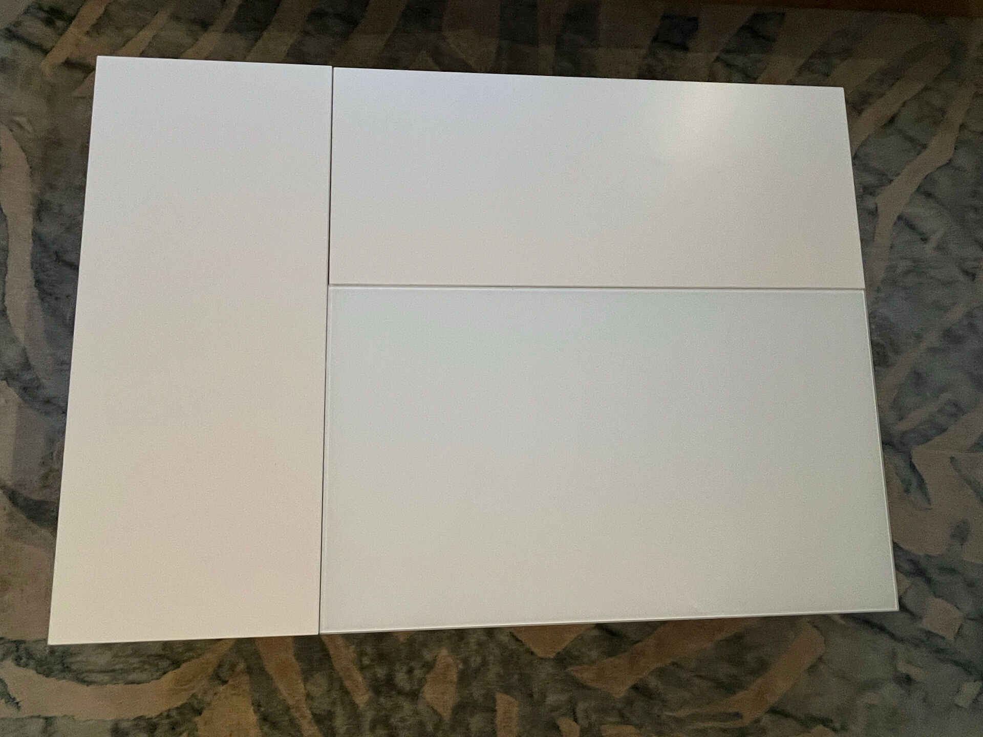 White Chiva coffee table from Bo Concept